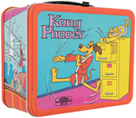 "HONG KONG PHOOEY" METAL LUNCHBOX WITH THERMOS.