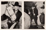 "HOPALONG CASSIDY-AID" COMPLETE PREMIUM CARD SET & MAILER.