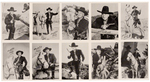 "HOPALONG CASSIDY-AID" COMPLETE PREMIUM CARD SET & MAILER.