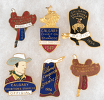 "CALGARY EXHIBITION & STAMPEDE" ENAMELED PIN LOT.