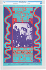 BILL GRAHAM CONCERT POSTER BG-42 OP-1 CGC 9.6 NM+ - JEFFERSON AIRPLANE (SIGNED BY GRACE SLICK).