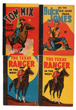 PENNY BOOK WESTERN CHARACTERS LOT.