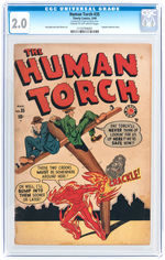 "HUMAN TORCH" #35 MARCH 1949 CGC 2.0 GOOD.