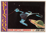 AURORA ENGLAND 1968 STAR TREK ENTERPRISE AND KLINGON BATTLE CRUISER MODEL PAIR.