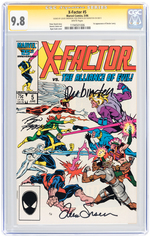 "X-FACTOR" #5 MAY 1986 CGC 9.8 NM/MINT SIGNATURE SERIES.