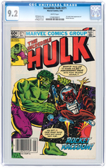 "INCREDIBLE HULK "#271 MAY 1982 CGC 9.2 NM- (FIRST ROCKET RACCOON).