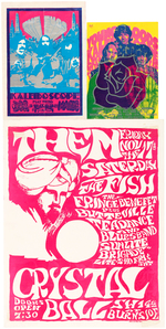 CONCERT HANDBILL TRIO FEATURING THE YOUNGBLOODS, THE FUGS & THEM.