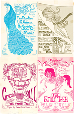 CRYSTAL BALLROOM CONCERT HANDBILL LOT.