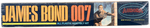 AURORA "JAMES BOND 007" FACTORY-SEALED BOXED MODEL KIT.