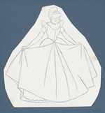 "CINDERELLA" PRODUCTION DRAWING ORIGINAL ART.