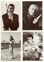 "JAMES BOND THUNDERBALL" PHILADELPHIA CHEWING GUM CARD SET & WRAPPER.