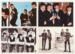 "BEATLES DIARY/A HARD DAY'S NIGHT" TOPPS GUM CARD SETS.