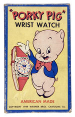 “PORKY PIG WRIST WATCH” BOX.