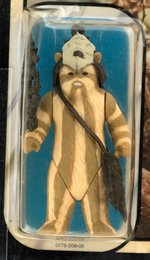 "STAR WARS: RETURN OF THE JEDI - LOGRAY (EWOK MEDICINE MAN)" 77 BACK-A AFA 85 NM+.