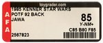 "STAR WARS: THE POWER OF THE FORCE - JAWA" 92 BACK AFA 85 Y-NM+.