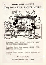 "MICKEY MOUSE MAGAZINE" RARE FIRST SERIES ISSUE (SAMPLE COPY).