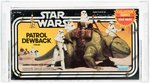 "STAR WARS - PATROL DEWBACK" COLLECTOR SERIES AFA 85 NM+.