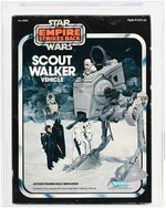 "STAR WARS: THE EMPIRE STRIKES BACK - SCOUT WALKER VEHICLE" AFA 80 NM.