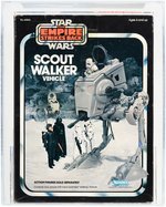 "STAR WARS: THE EMPIRE STRIKES BACK - SCOUT WALKER VEHICLE" AFA 80 NM.