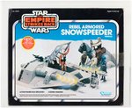 "STAR WARS: THE EMPIRE STRIKES BACK - REBEL ARMORED SNOWSPEEDER"  VEHICLE AFA 75 EX+/NM.