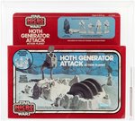 "STAR WARS MICRO COLLECTION - HOTH GENERATOR ATTACK ACTION PLAYSET" AFA 85 NM+.