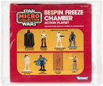 "STAR WARS MICRO COLLECTION - BESPIN FREEZE CHAMBER ACTION PLAYSET" AFA 85 NM+.