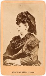 "WOODHULL & CLAFLIN'S WEEKLY" AND CDV PORTRAIT OF "MRS. WOODHULL."