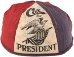 RARE "COX FOR PRESIDENT" CHILD'S BEANIE HAT.