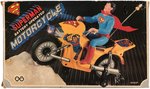 SUPERMAN BOXED BATTERY-OPERATED MOTORCYCLE.
