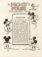 EARLY "MICKEY MOUSE ANNUAL" ENGLISH HARDCOVER.