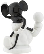 MICKEY MOUSE PLAYING SOCCER PORCELAIN ROSENTHAL FIGURINE.