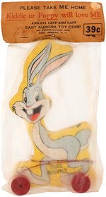 BUGS BUNNY PULL TOY IN ORIGINAL PACKAGING.