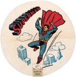 "SUPERMAN" ACCENT RUG.