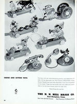 "WALT DISNEY CHARACTER MERCHANDISE 1940-1941" EXCEPTIONAL RETAILER'S CATALOGUE.