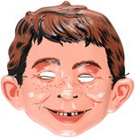 "MAD'S ALFRED E. NEUMAN (WHAT ME WORRY?)" BOXED COLLEGEVILLE HALLOWEEN COSTUME.