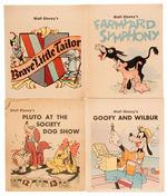 RARE WHITMAN PREMIUM BOOKS BASED ON DISNEY SHORTS.