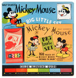 VERY RARE "MICKEY MOUSE BIG LITTLE SET" COMPLETE AND IN CHOICE CONDITION.