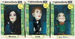 "THE ADDAMS FAMILY" REMCO DOLL SET IN REPRODUCTION BOXES.