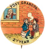 FOXY GRANDPA COMIC STRIP BASED STAGE PLAY C. 1903 HAKE BOOK COLOR SPECIMEN.