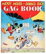 VERY RARE ORIGINAL PRINTING "MICKEY MOUSE AND DONALD DUCK GAG BOOK" IN CHOICE CONDITION.