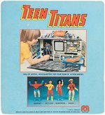 TEEN TITANS KID FLASH MEGO ACTION FIGURE ON CARD.