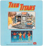 TEEN TITANS SPEEDY MEGO ACTION FIGURE ON CARD.