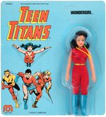 TEEN TITANS WONDERGIRL MEGO ACTION FIGURE ON CARD.