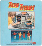 TEEN TITANS WONDERGIRL MEGO ACTION FIGURE ON CARD.