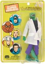 THE LIZARD MEGO ACTION FIGURE ON CARD.