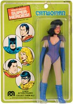 CATWOMAN MEGO ACTION FIGURE ON CARD.