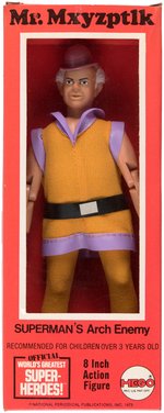 MR. MXYZPTLK MEGO ACTION FIGURE IN BOX.