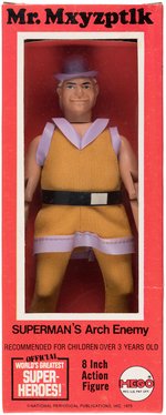 MR. MXYZPTLK SMIRKING VARIETY MEGO ACTION FIGURE IN BOX.