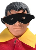 ROBIN REMOVABLE MASK MEGO ACTION FIGURE IN BOX.