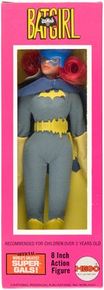 BATGIRL MEGO ACTION FIGURE IN BOX.